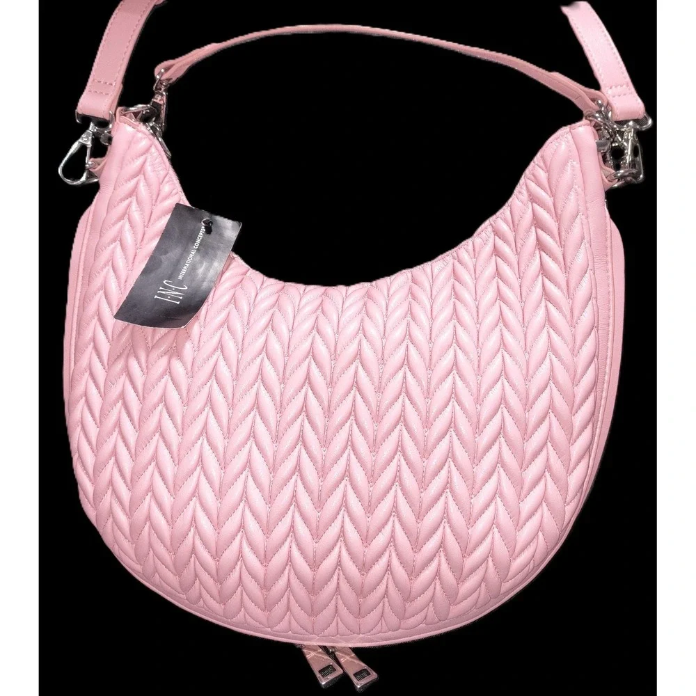 I*N*C Kolleene Hobo Shoulder-bag, Crossbody Zip-expandable, 12 x 11 x 3‎